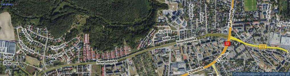 Zdjęcie satelitarne Bilikiewicza Tadeusza, dr. ul.